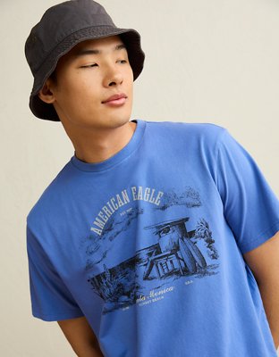 AE Standard Fit Graphic Logo T-Shirt from American Eagle - $14.99