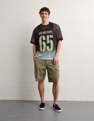 AE Boxy Graphic Mesh Jersey