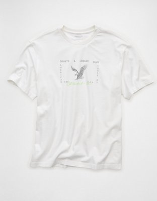 AE Boxy Fit Logo Graphic T-Shirt