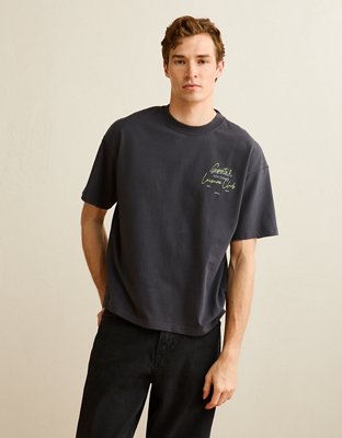 AE Boxy Fit Logo Graphic T-Shirt