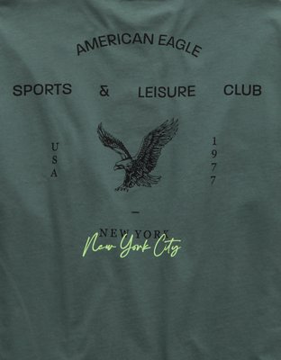 AE Boxy Fit Logo Graphic T-Shirt