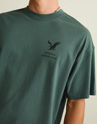 AE Boxy Fit Logo Graphic T-Shirt