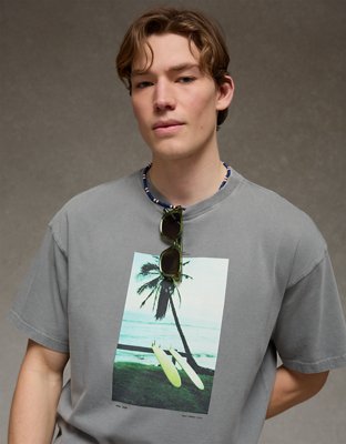 AE Boxy Destination Graphic T-Shirt