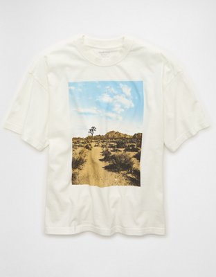 AE Boxy Fit Destination Graphic T-Shirt