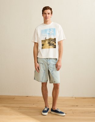 AE Boxy Fit Destination Graphic T-Shirt