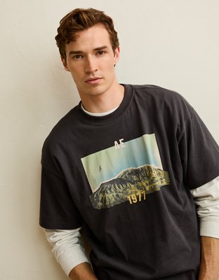AE Boxy Fit Destination Graphic T-Shirt