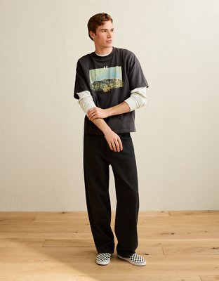 AE Boxy Fit Destination Graphic T-Shirt