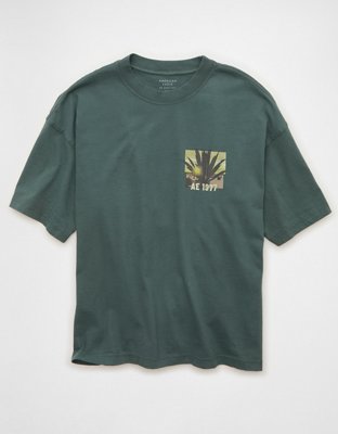 AE Boxy Fit Destination Graphic T-Shirt