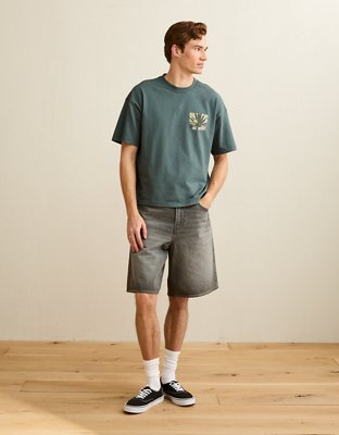 AE Boxy Fit Destination Graphic T-Shirt | American Eagle