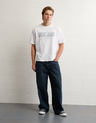 AE Great Jeans Boxy Graphic T-Shirt