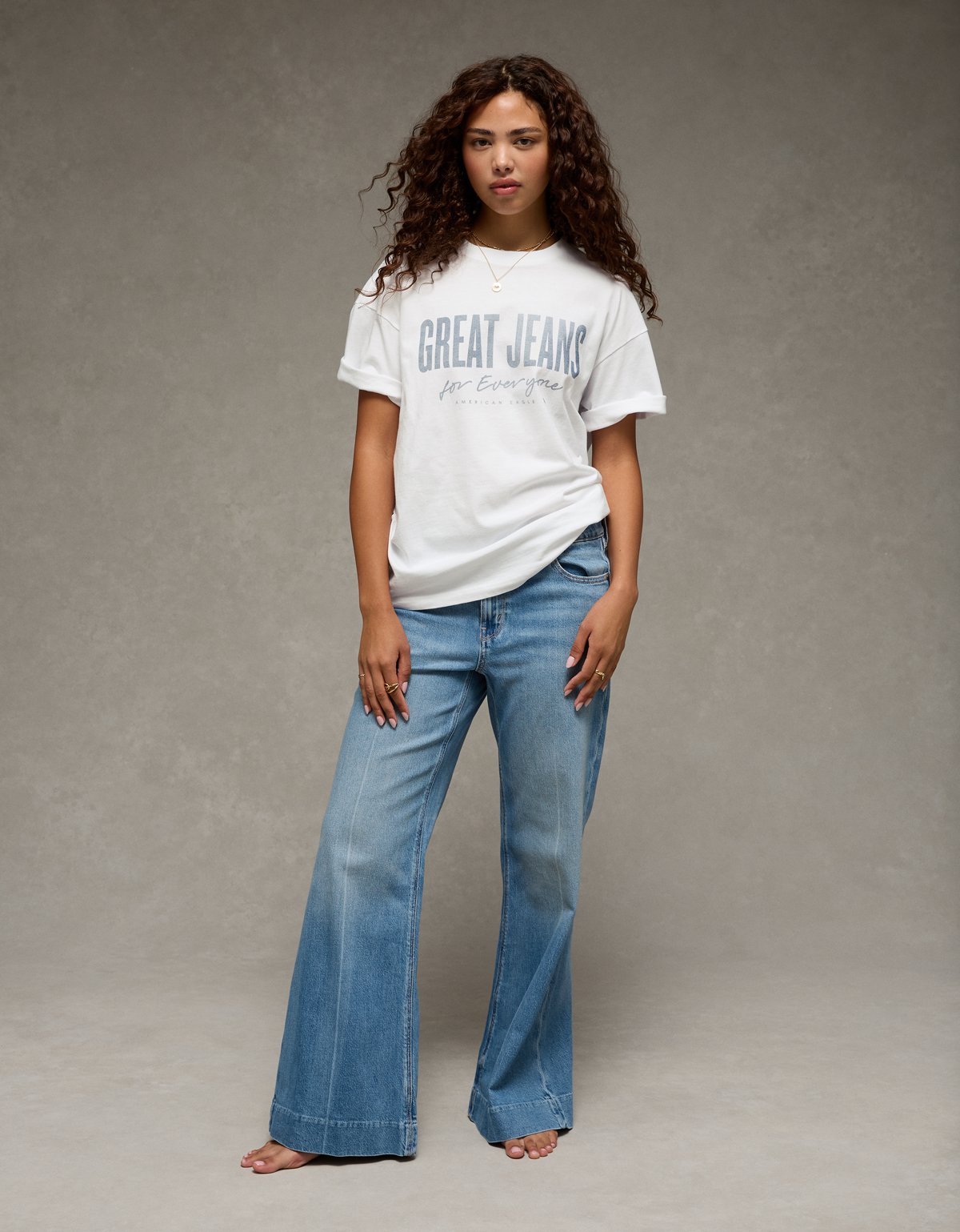 AE Great Jeans Boxy Graphic T-Shirt - image 2