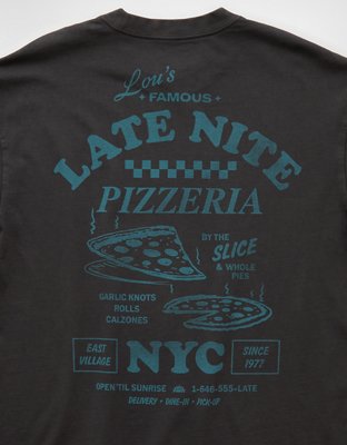 AE Boxy Food Graphic T-Shirt