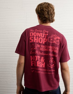 AE Boxy Food Graphic T-Shirt