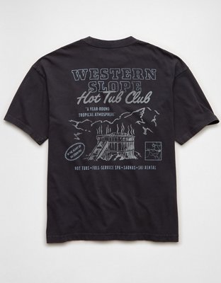 T-shirt droit à image Destination AE