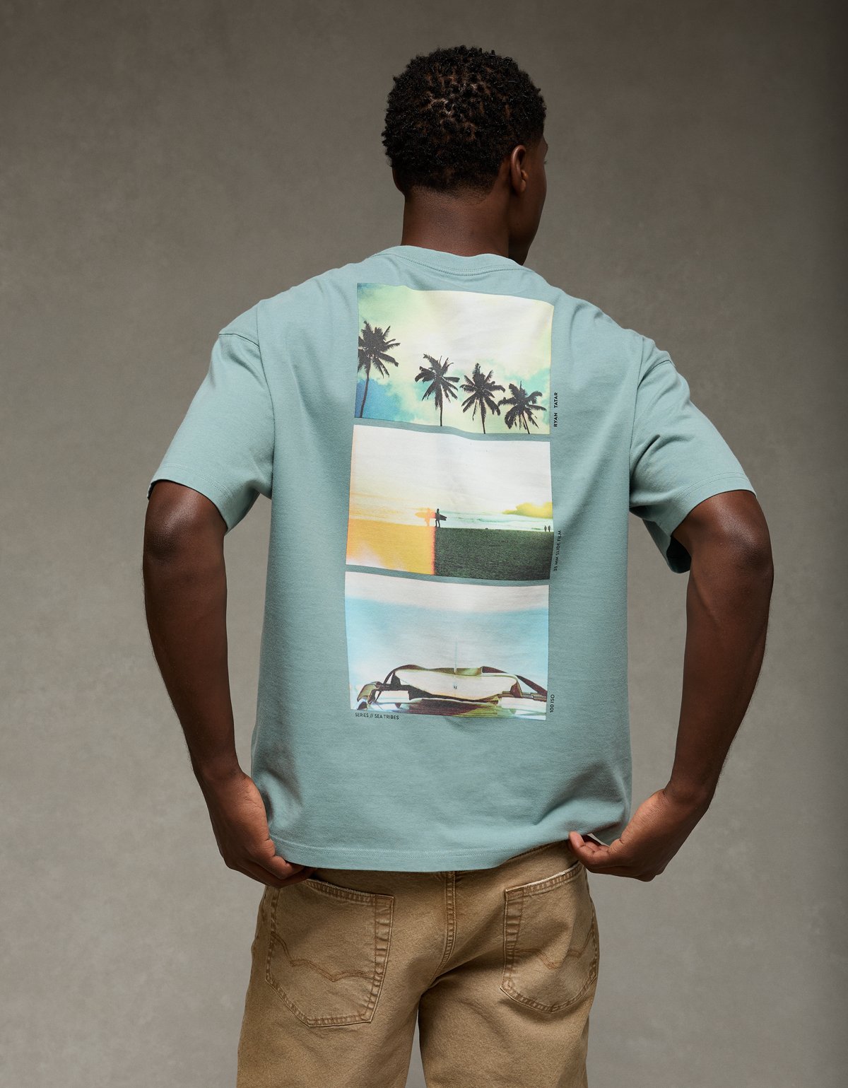 AE x Ryan Tatar Boxy Graphic T-Shirt - image 3