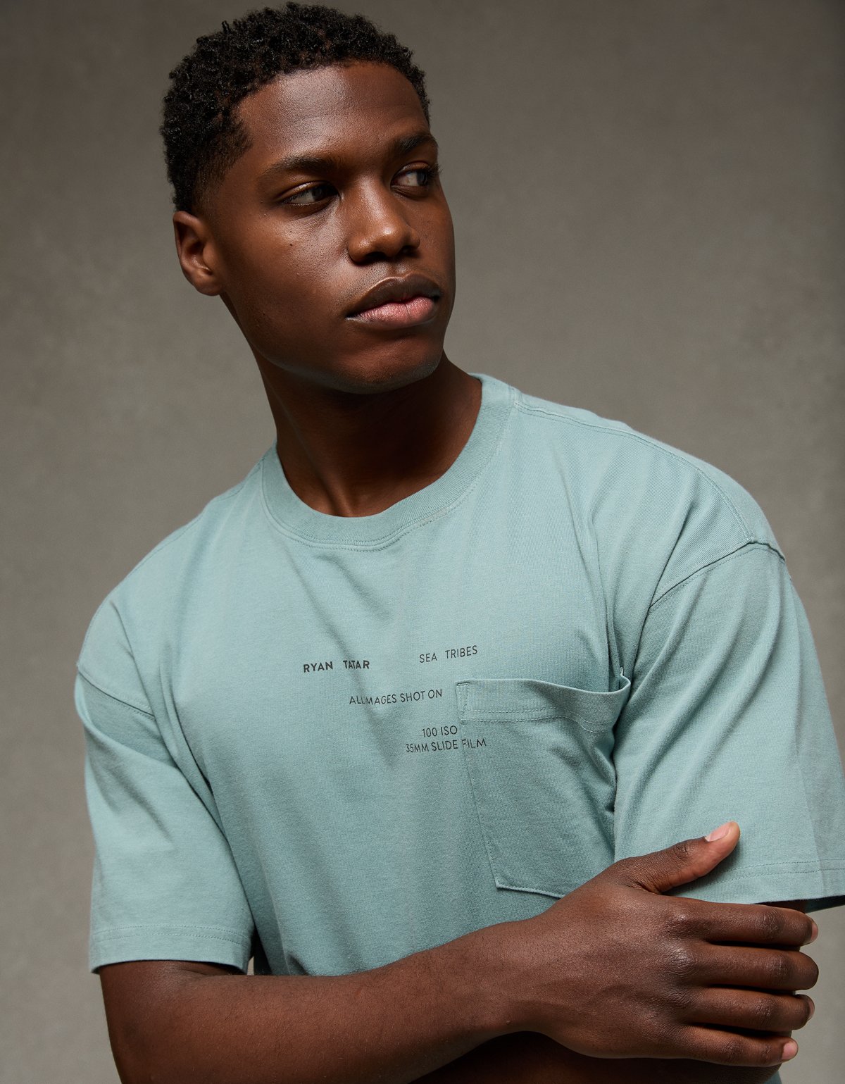 AE x Ryan Tatar Boxy Graphic T-Shirt - image 2