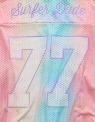AE Pride Boxy Graphic Mesh T-Shirt | American Eagle