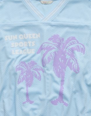 AE Pride Boxy Graphic Mesh T-Shirt