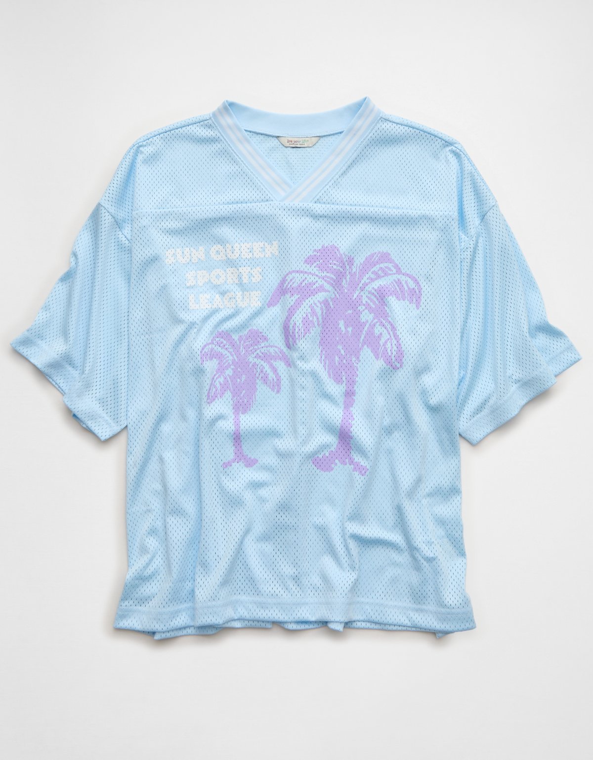 AE Pride Boxy Graphic Mesh T-Shirt - image 3