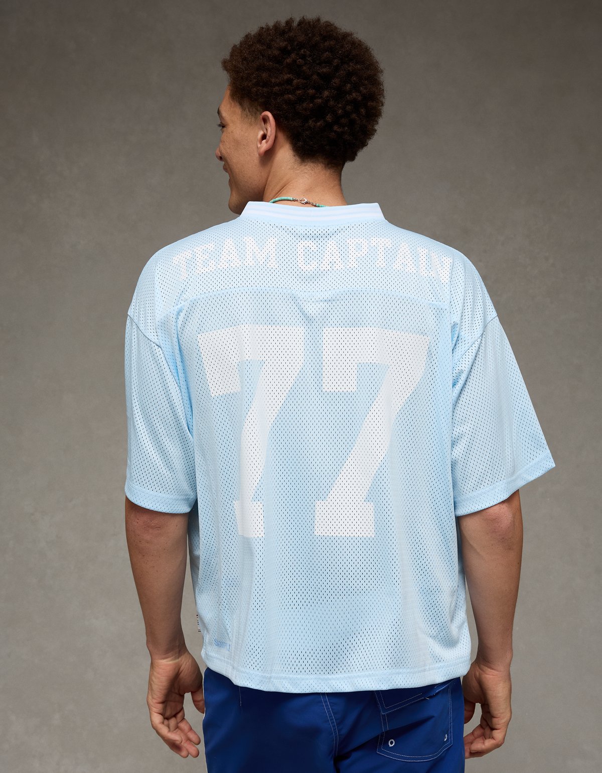 AE Pride Boxy Graphic Mesh T-Shirt - image 2
