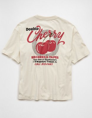 AE Boxy Fit Food Graphic T-Shirt