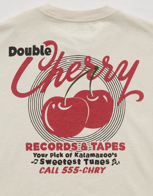 AE Boxy Fit Food Graphic T-Shirt