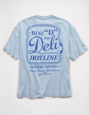 AE Boxy Fit Food Graphic T-Shirt