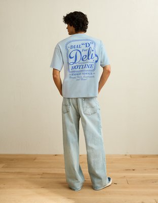 AE Boxy Fit Food Graphic T-Shirt