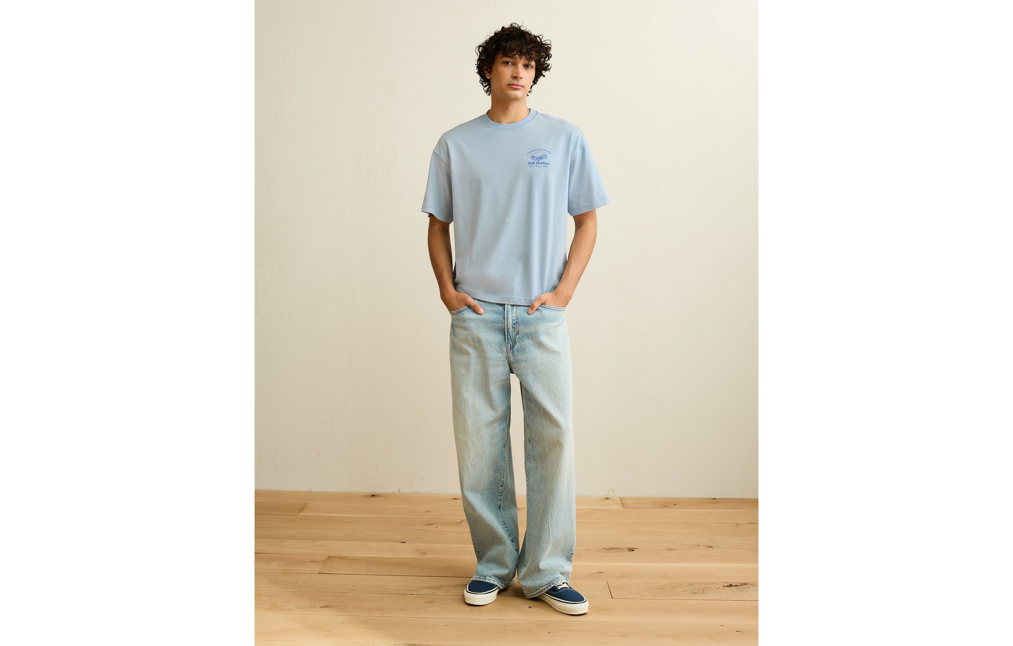 AE Boxy Fit Food Graphic T-Shirt