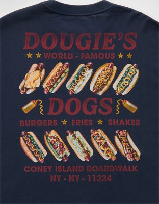 AE Boxy Fit Food Graphic T-Shirt