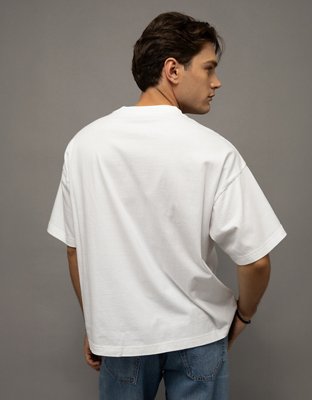 AE Playera Relajada con Gráfico de Logo