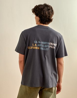 AE Standard Fit Destination Graphic T-Shirt