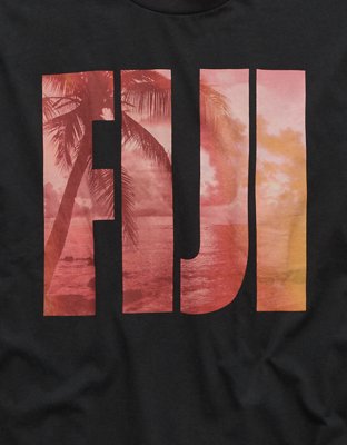 AE Standard Fit Destination Graphic T-Shirt