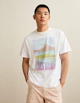 AE Standard Fit Destination Graphic T-Shirt from American Eagle - $14.97