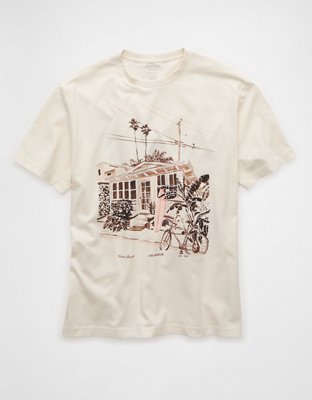 AE Standard Fit Destination Graphic T-Shirt | American Eagle