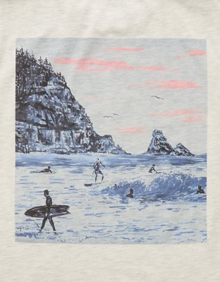 AE Standard Fit Destination Graphic T-Shirt