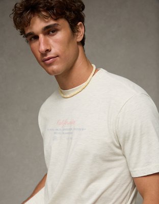 AE Standard Fit Destination Graphic T-Shirt from American Eagle - $14.97