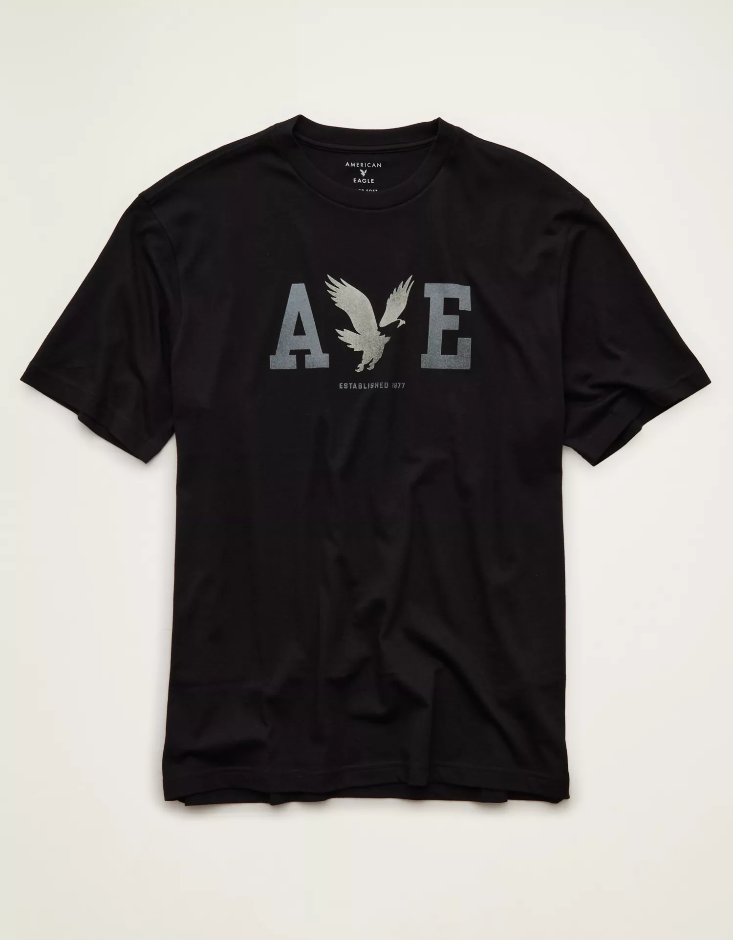 AE Standard Fit Lightweight Logo Graphic T-Shirt - thumbnail 9
