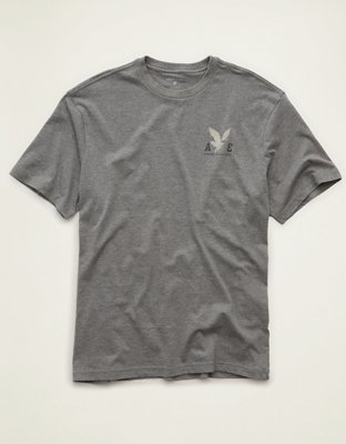 AE Standard Fit Lightweight Logo Graphic T-Shirt