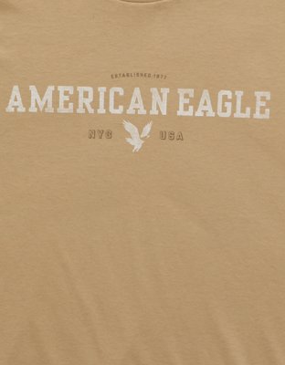 AE Standard Fit Lightweight Logo Graphic T-Shirt