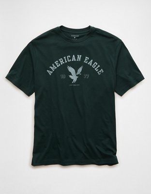 AE Standard Fit Lightweight Logo Graphic T-Shirt from American Eagle - $16.15