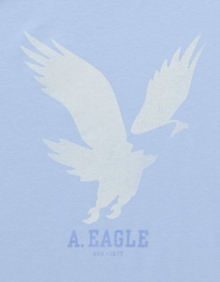 AE Standard Fit Lightweight Logo Graphic T-Shirt