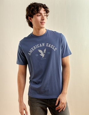 AE Standard Fit Lightweight Logo Graphic T-Shirt