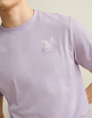 AE Standard Fit Lightweight Logo Graphic T-Shirt