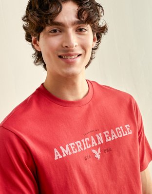 AE Standard Fit Lightweight Logo Graphic T-Shirt