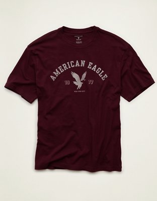 AE Standard Fit Lightweight Logo Graphic T-Shirt