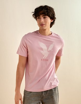 AE Standard Fit Lightweight Logo Graphic T-Shirt