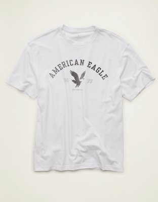 AE Standard Fit Lightweight Logo Graphic T-Shirt