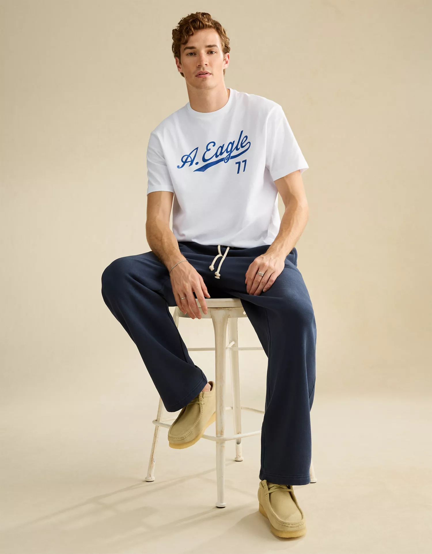 AE Standard Fit Graphic Logo T-Shirt - thumbnail 7