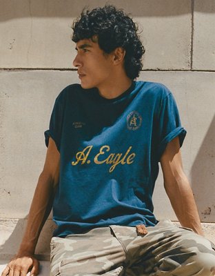 AE Standard Fit Graphic Logo T-Shirt